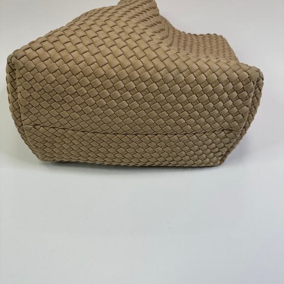 Naghedi St. Barths Medium Tote In Camel Tan Neutral - Picture 3 of 11